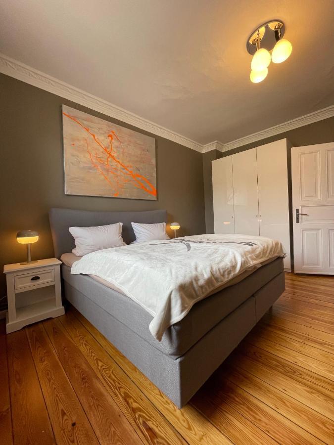 Апартаменты Altbaucharme Deluxe Mit Balkon In Zentraler Lage Киль Экстерьер фото